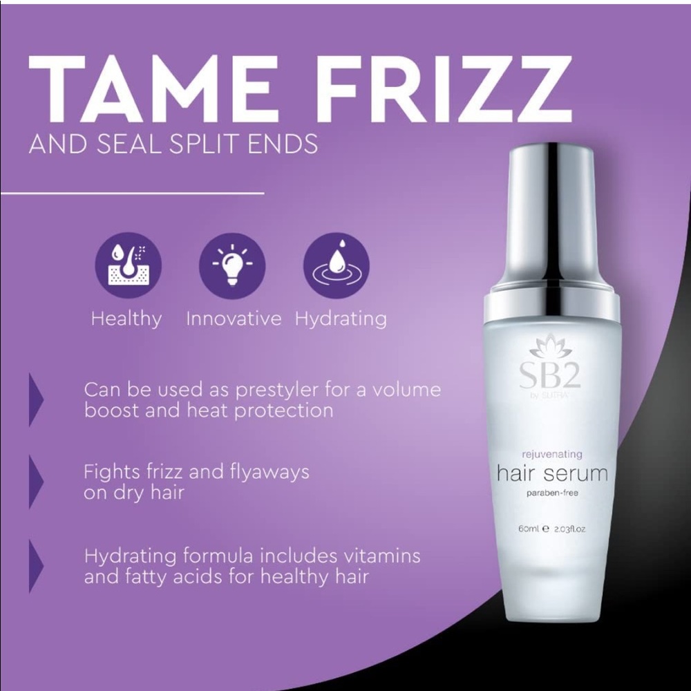 SB2 by Sutra Rejuvenating Hair Serum - New in Box